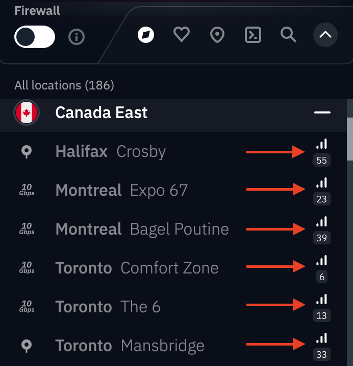 Latency examples