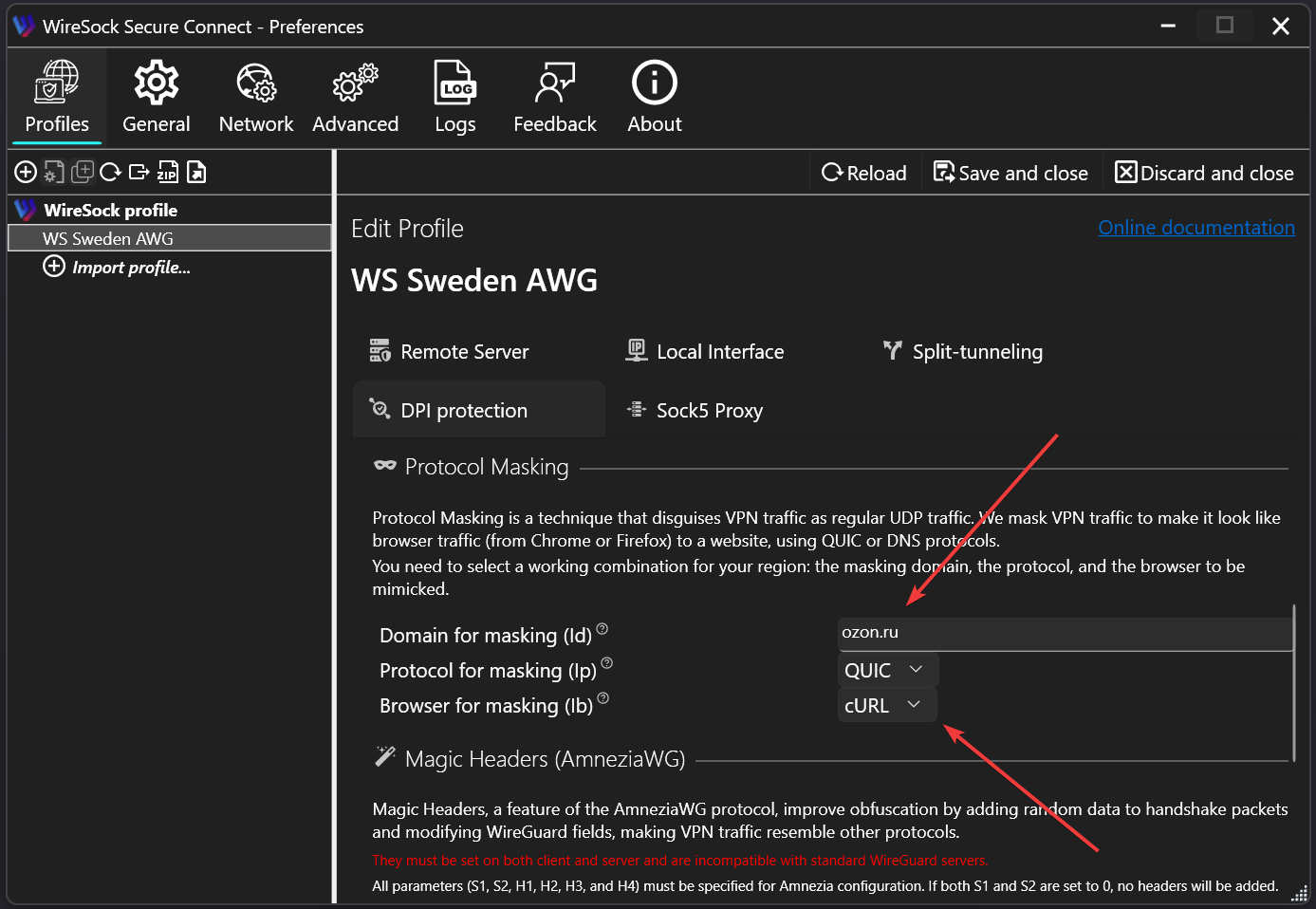 Amnezia Wire Sock Advanced