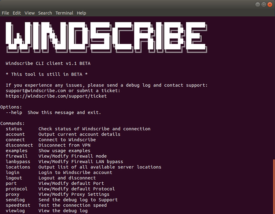 Как установить windscribe на linux